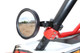 Kawasaki Teryx KRX 1000 SS Mirrors 1.75" - 2" Round Clamp Black